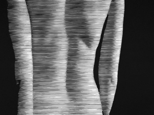 Akt IV, 2019, linoryt, 70 x 100 cm