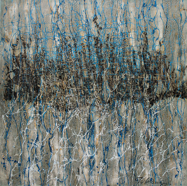 Dzwięk wiatru, Wind sound, 100х100, 2015