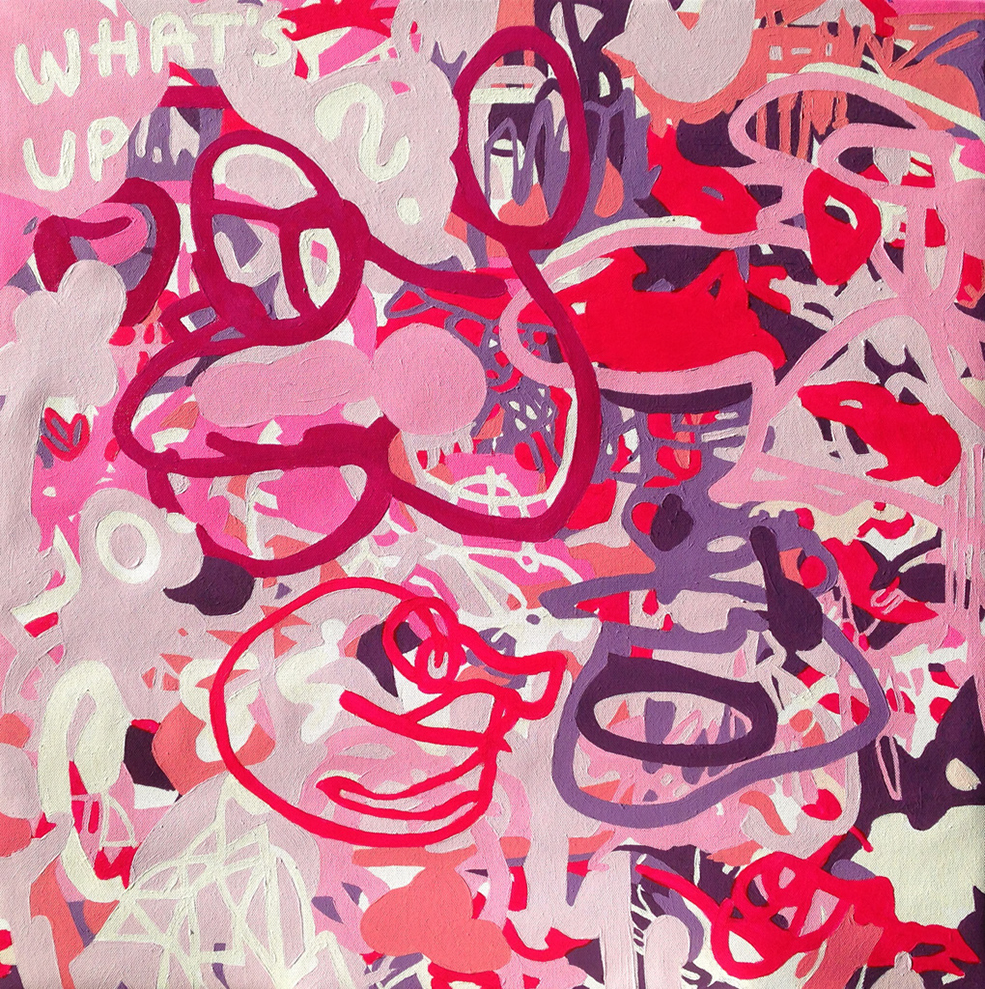 WhatsUp_70x70cm
