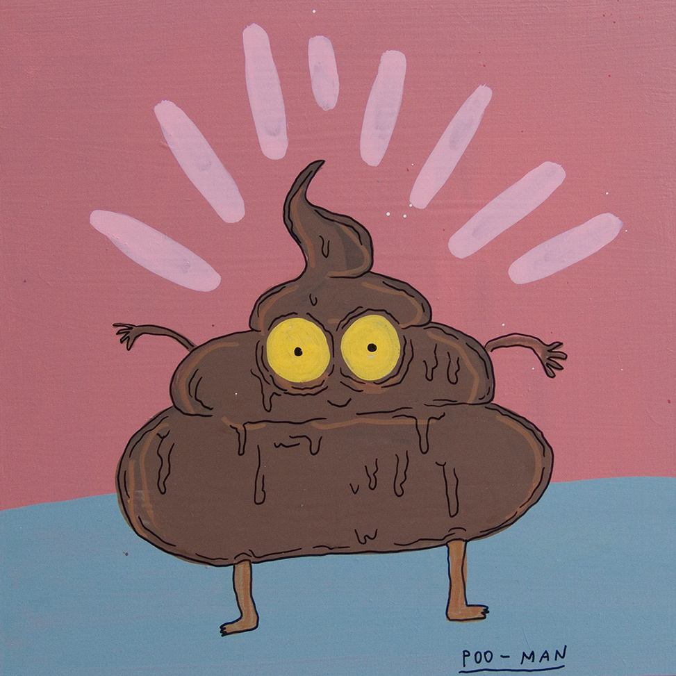 Laurina Paperina, Poo-man