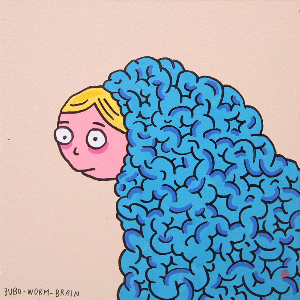 Laurina Paperina, Bubo worm brain